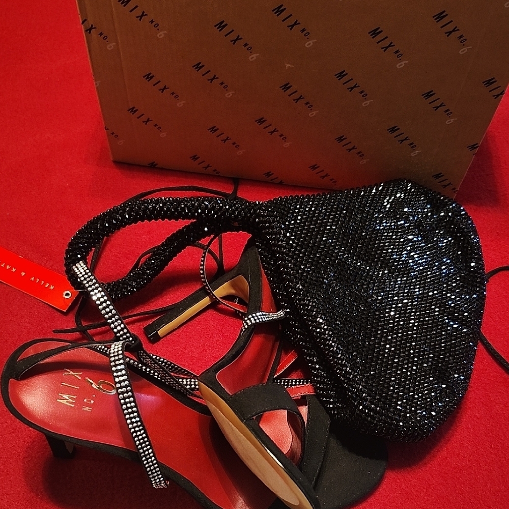 MIX No. 6 Black Women's Sandals